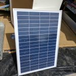 25W solar panel for testing